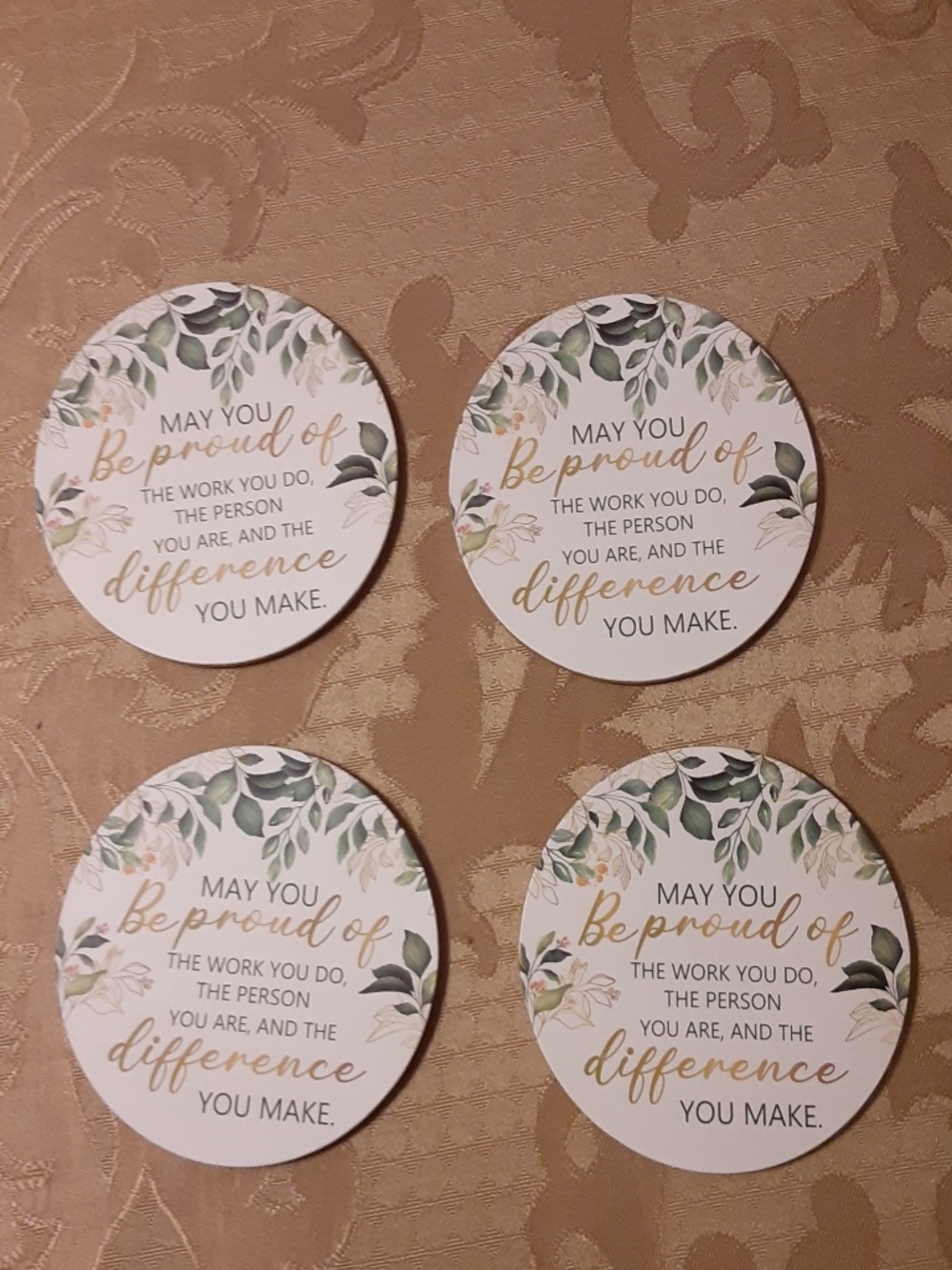 Inspirational Coaster Set
